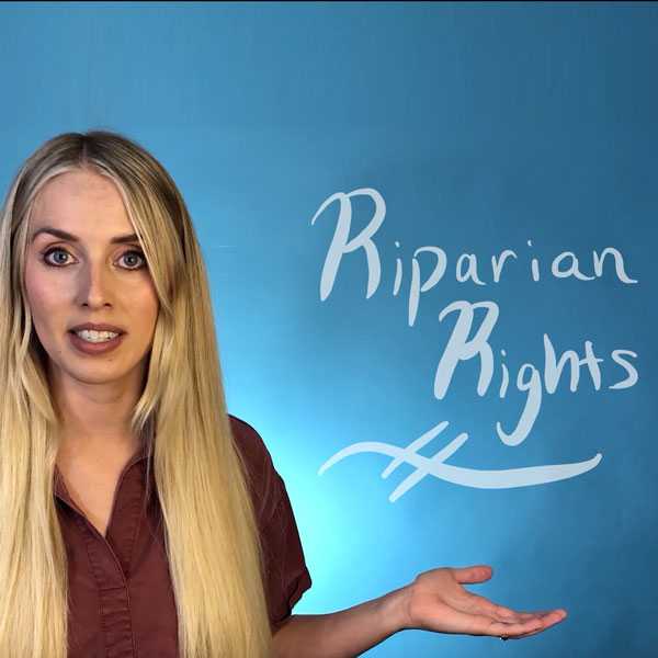 Water Words: ‘Riparian rights’