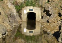 Empty Twin Lakes Tunnel