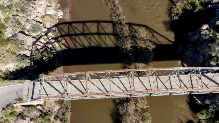 Drone videos and photos: Salt River near Theodore Roosevelt Lake, Arizona