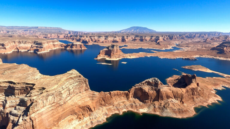 Aerial imagery: Colorado River and Lake Powell, October 2020