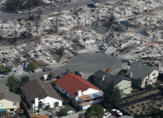 Santa Rosa fire photo