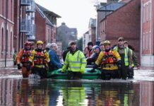 Flooding in Northern England photo
