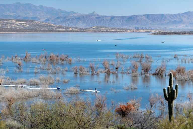 Photos: Roosevelt Lake and Dam, Arizona, February 2021