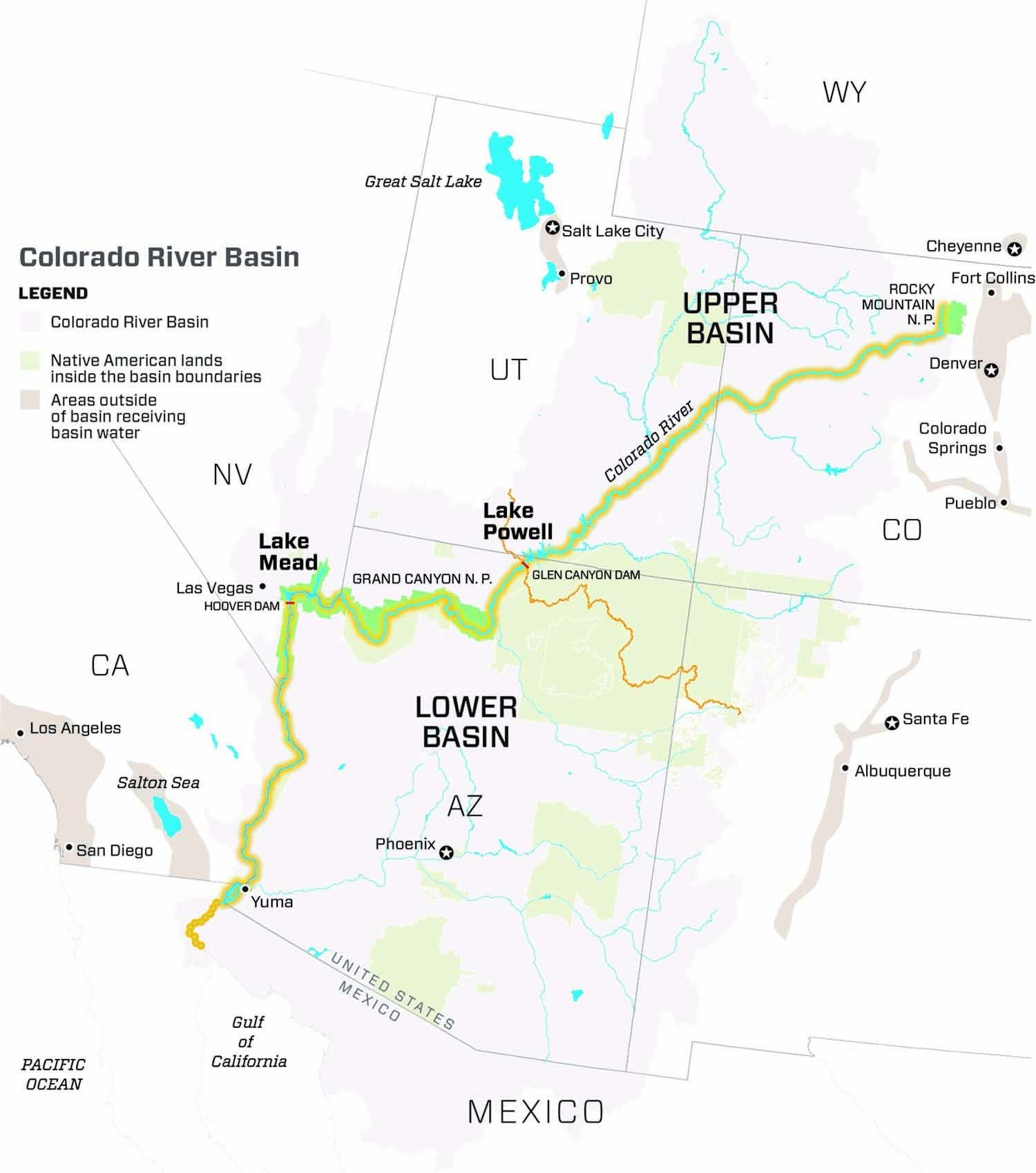 Colorado River Basin. Credit: Chas Chamberlin